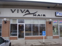 Store front for Viva Hair