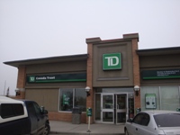 Store front for TD Bank