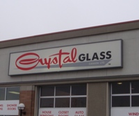 Store front for Crystal Glass