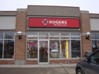 Store front for Rogers