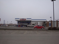Store front for Calgary Co-Op Gas Bar