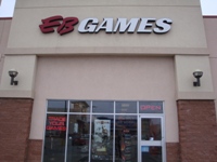 Store front for EB Games