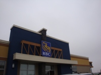 Store front for Royal Bank Canada (RBC)