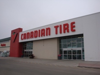 Store front for Canadian Tire