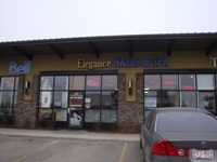 Store front for Elegance Nail and Spa