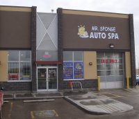 Store front for Mr. Sponge Auto Spa