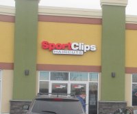 Store front for Sport Clips