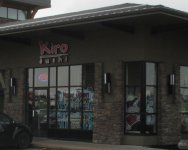 Store front for Kiro Sushi