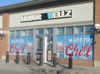 Store front for Liquor Wellz