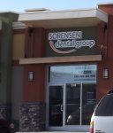 Store front for Sorensen Dental Group