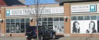 Store front for South Trail Crossing Dental Centre
