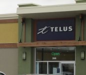 Store front for Telus