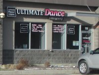 Store front for Ultimate Dance Company